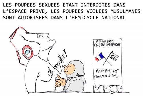 fillettes voilées,assemblée nationale,philosophie dans le boudoir,yaël braun-pivert,mélenchonisme