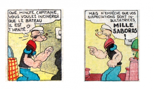 Popeye,Segar,Tallandier 1935,Hop Là !,bandes dessinées de collection,Bar Zing,Tarzanides,Volinski,