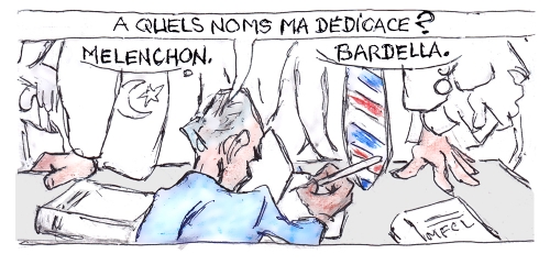 carla bruni,sarkozy,journal d'un prisonnier,kadhafi,éditeur fayard,mélenchon,bardella