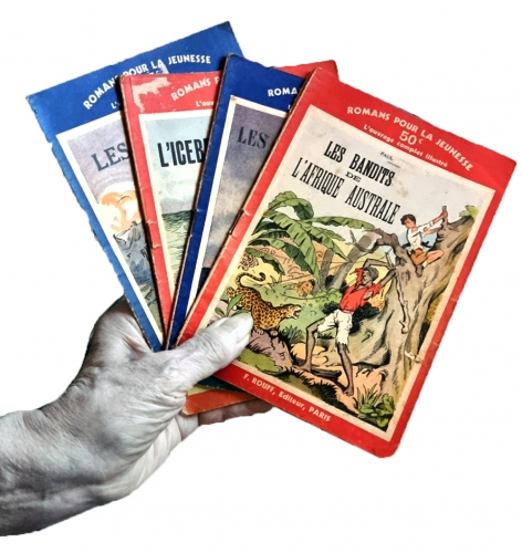 rouff 1933,bamboula,bigorno,mat,bd rouff,bd 1953,bandes dessinées de collection