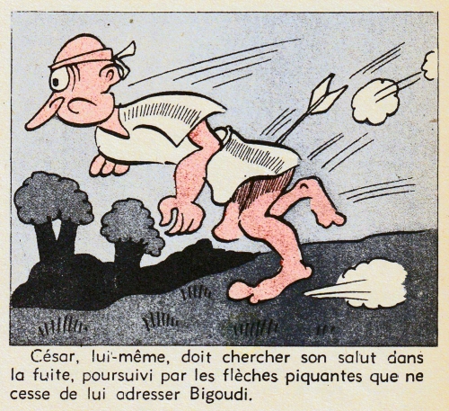 BD Bigoudi n° 402, César s'enfuyant.jpg
