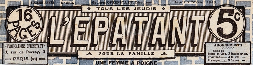 bd l’épatant,famille offenstadt,marcel arnac,pieds nickelés,forton