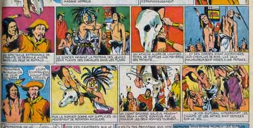 george catlin,rené giffey,tribus amer-indiennes,bd,bandes dessinées de collection,guerre froide,tarzanides,bar zing