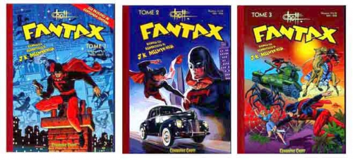 fantax,chott,bd anciennes,bandes dessinées,éditions del duca,illustrés pour enfants
