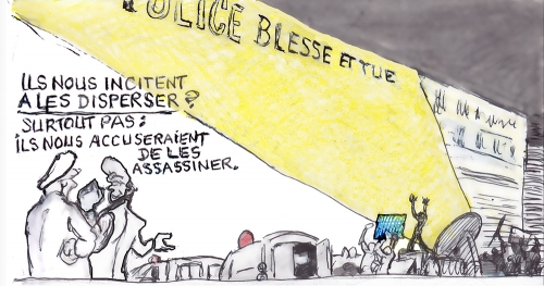 lyon fête des lumières,la police blesse et tue,soulèvements de la terre,gregory doucet proteste