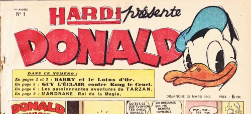 françoise hardi,bd donald,bd hardi !,bd mickey,bd l’épatant,bandes dessinées de collections,bar zing,doc jivaro,tarzanide du grenier