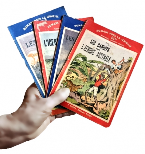 rouff 1933,bamboula,bigorno,mat,bd rouff,bd 1953,bandes dessinées de collection