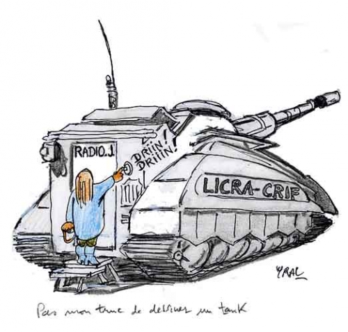 Israël,Radio J,Marine Le Pen,tank