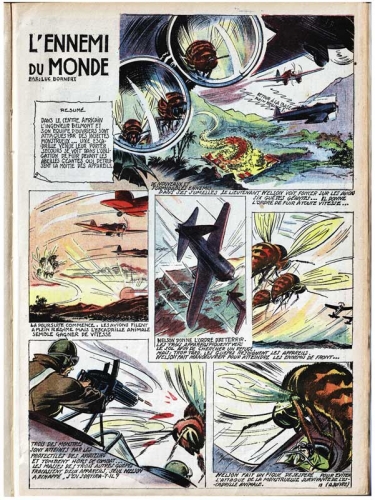 BD Jeunesse Magazine,BD Pierrot 1937,Champ d’Aviation de Villars Allier,Montluçon’Air Domérat,Pellos,bandes dessinées de collections,Bar Zing,Doc Jivaro,Tarzanide du grenier,